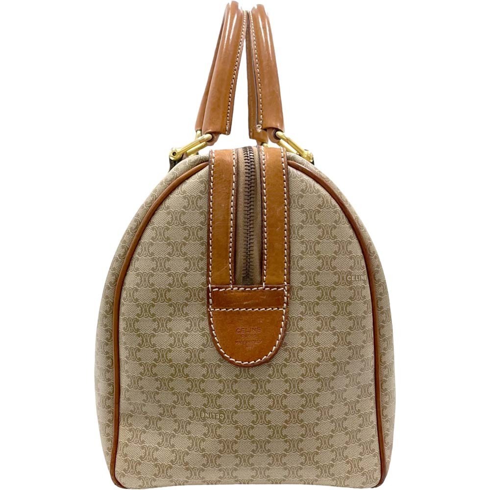 Celine Boston Bag Macadam Handbag Tote - Picture 5 of 10